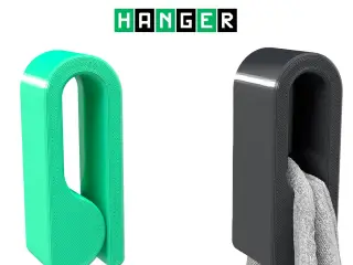 Pressure coat hanger