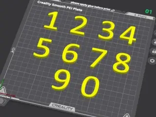Numbers (Calibri)