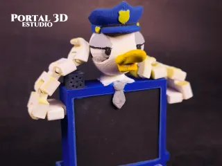 Deputy Duck /3mf