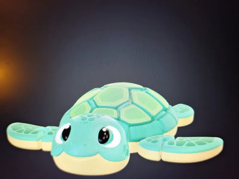 Articulated Sea Turtle