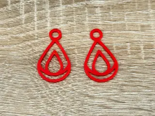 Water drop earring
