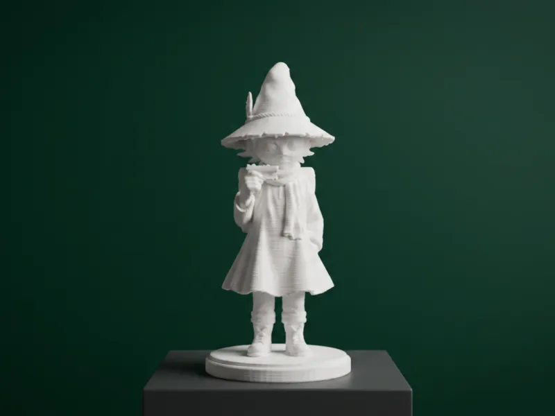 Snufkin - Moomins 3D Model