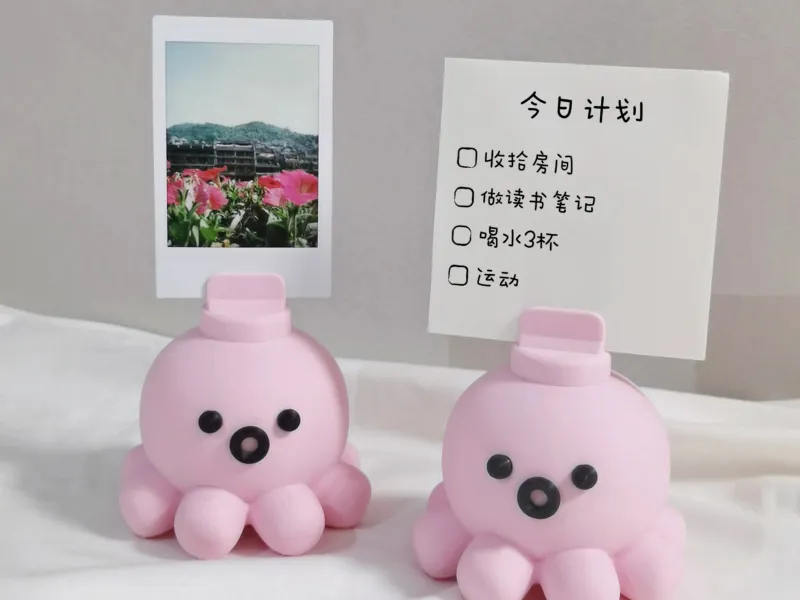 Octopus Sticky Note Clip