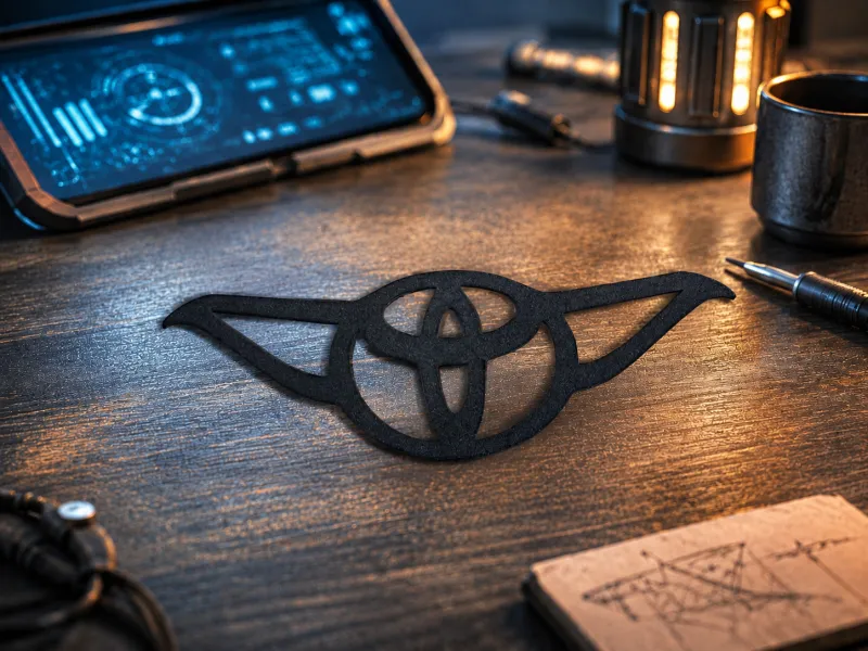 Toyoda keychain logo