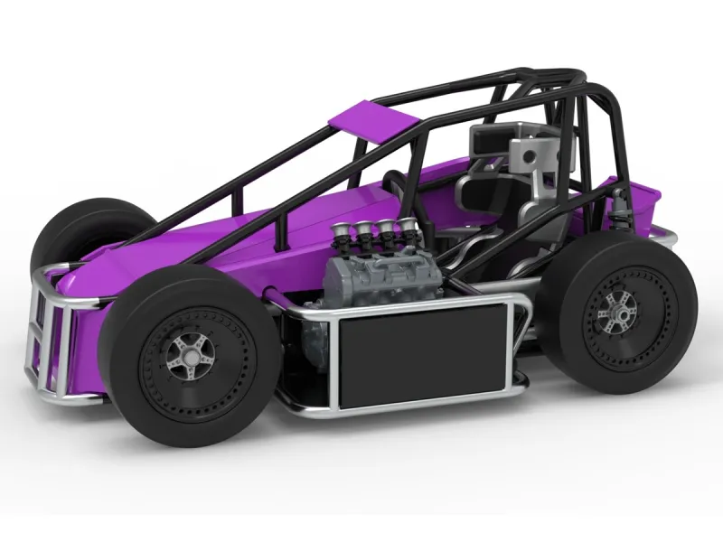 Three Quarter Midget Scale 1:25