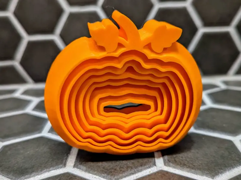 Fidget a strati a forma di zucca - Giocattolo annidato di Halloween (Interno)
