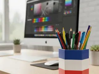 lapicero Bandera de Francia - pen holder