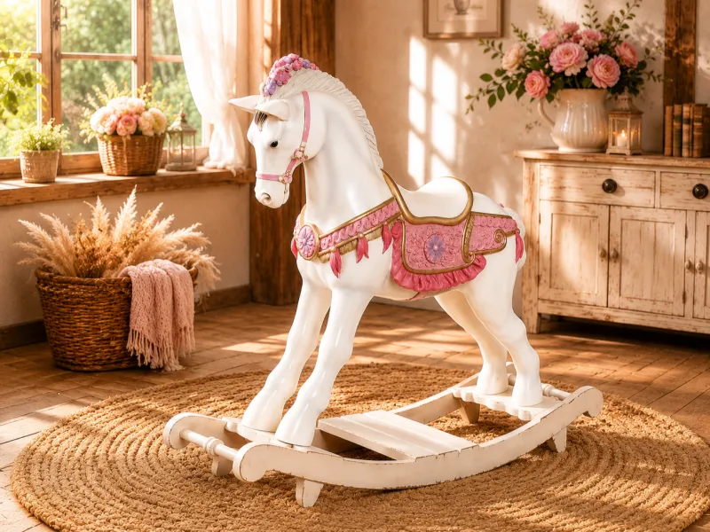 vintage rocking horse