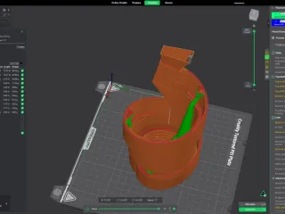 Rolling Coin separator with cupholder adapters