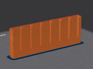 Stand for 7 pendrives