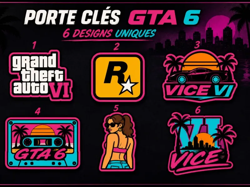 Llavero GTA - Pack completo