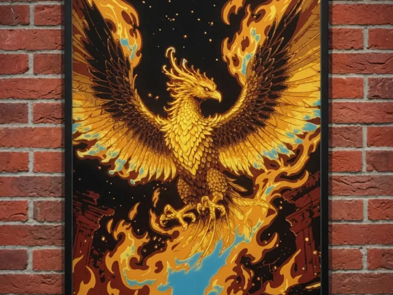 Golden Phoenix Rising