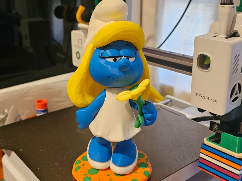 Smurfette — Multi-Piece Fan Tribute (No CFS Needed)