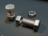 Screw with Nut - M5 10 - [FREE]-0