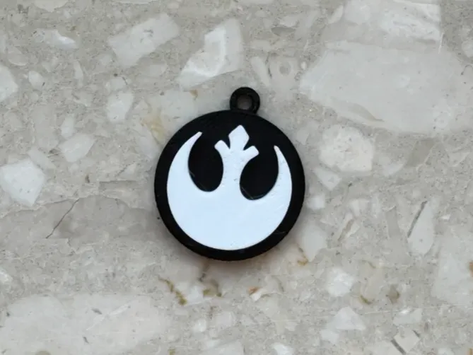 Star Wars Keychain Rebellion Logo