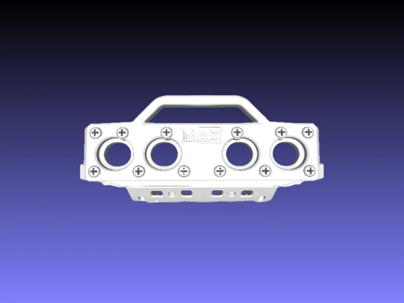 Rc crawler mini mod shop front scale bumper