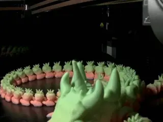 Print in Place Articulated Unicorn Dragon