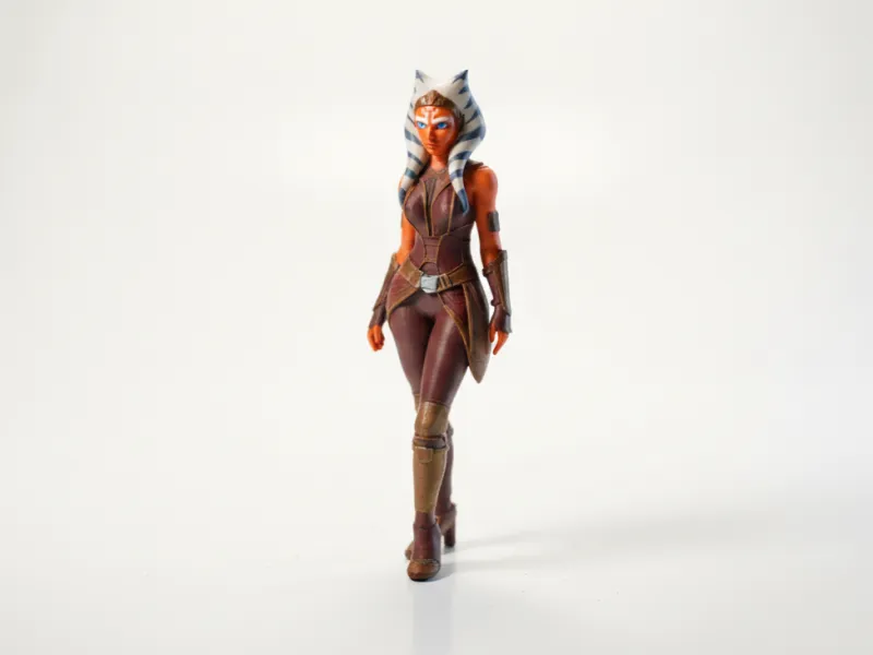 Ahsoka Beeldje Star Wars 3D Printbaar