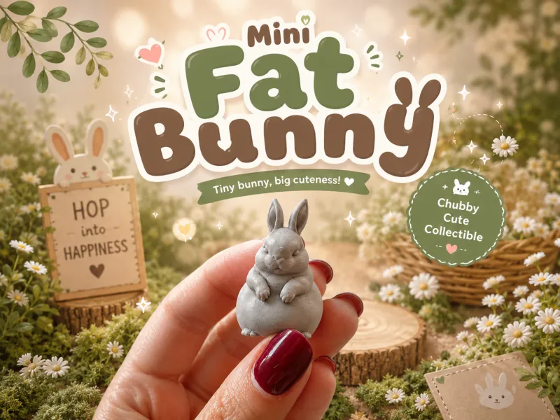 Mini Fat Bunny – Funny Collection
