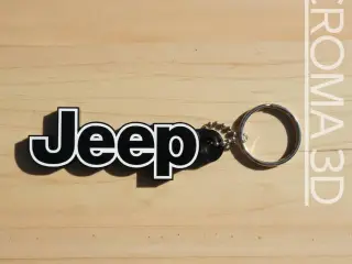 Jeep keychain - multicolor