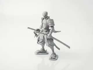 Samurai Spidey Figurine Marvel Collectible 3D Printable