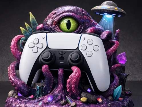 PS5 Pada Stand: Octopus