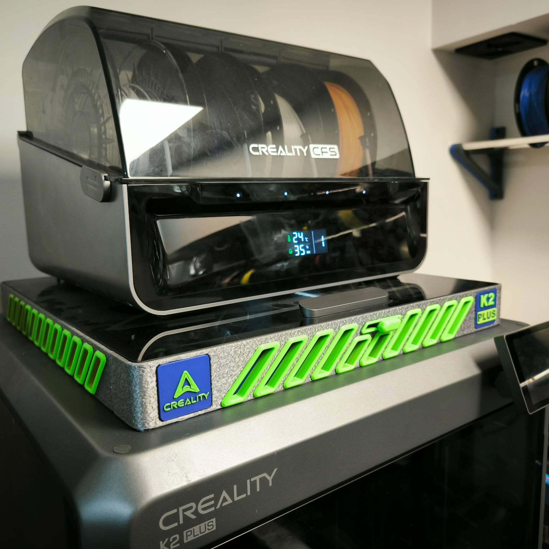 3D Printer Files | 3MF File | Creality K2 plus raiser with ventilation ...