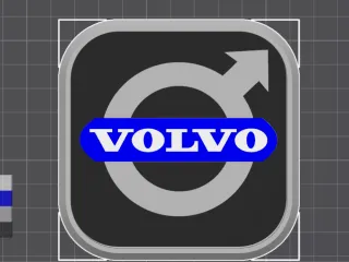 Volvo Badge Coaster