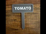 Tomato Garden Marker | 3D Print 3MF | Easy To Print-0