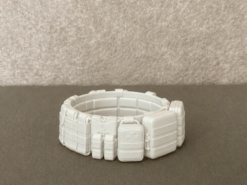 Ceinture de combat tactique avec poches
