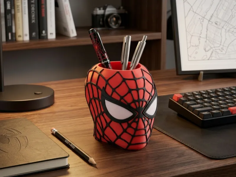 Spider-Man Organizer - Comic Hero Desk Holder