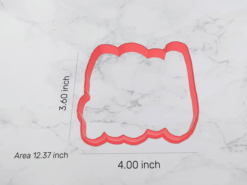 USA cookie cutter
