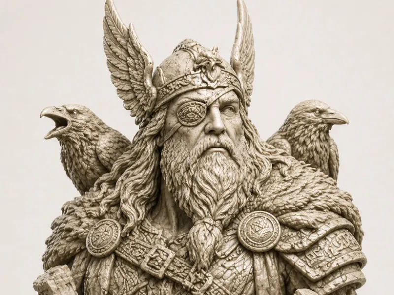 Buste d'Odin