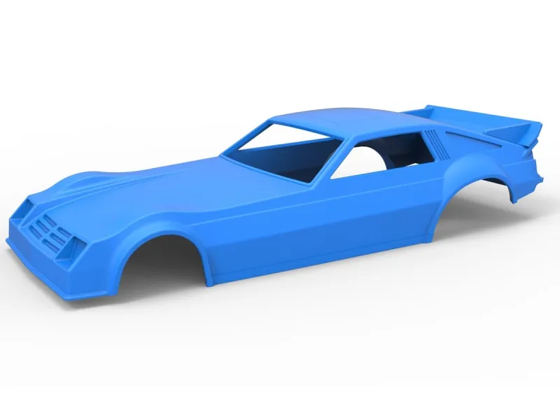 Shell of Vintage Funny Car Scale 1:25