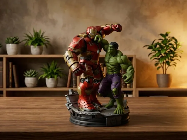 Hulkbuster vs Hulk