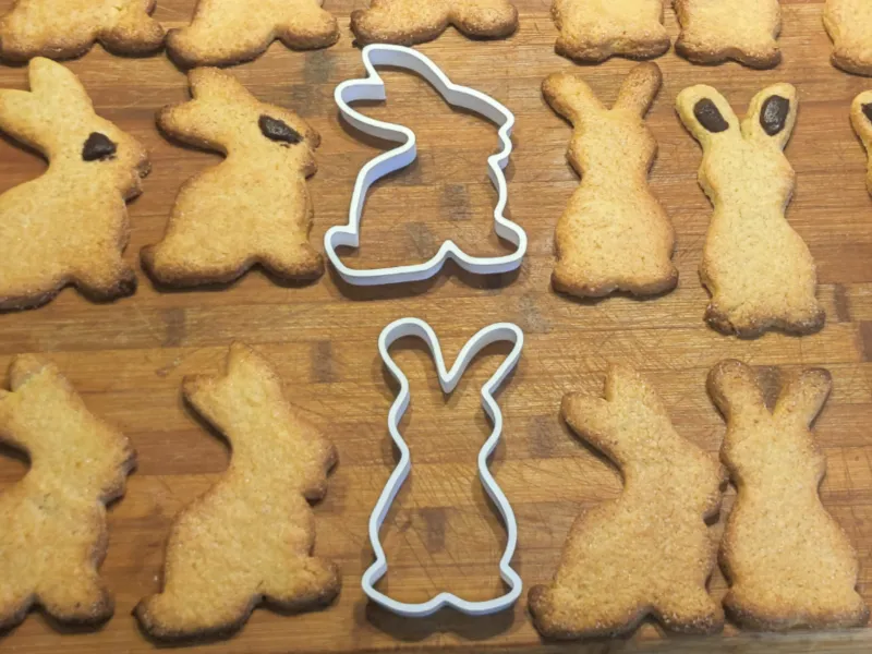 Easter Cookie Cutter Set: Bunnies, Eggs & The Missing Carrot