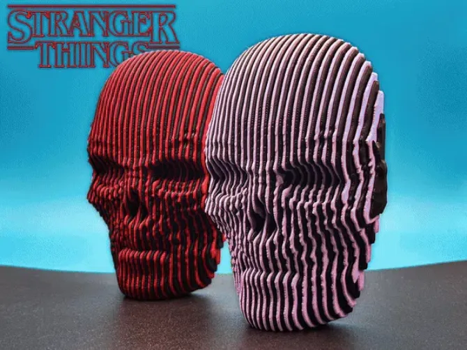 Vecna stranger things fidget face