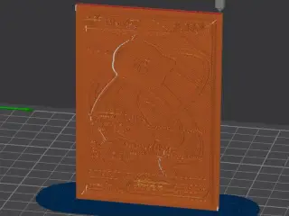 PokeLitho - Pokemon lithophane Mew ex 193/165