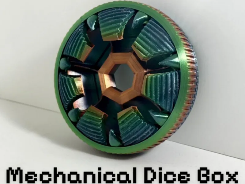 Mechanical Dice Box