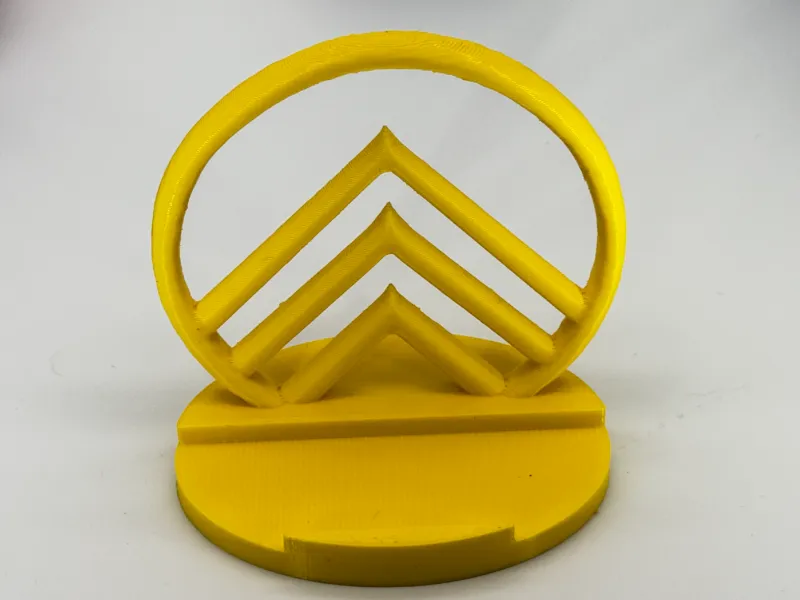 Suport minimalist de expunere în formă de munte și suport pentru cărți de vizită