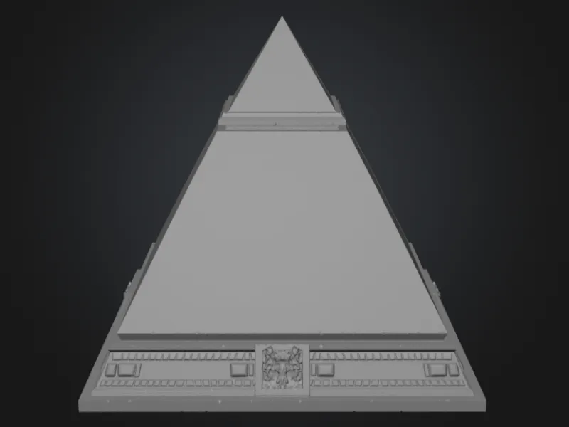 pyramid sculpture