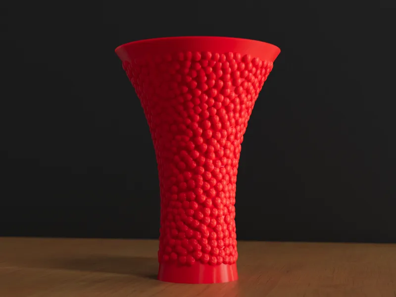 Bubble syle vase