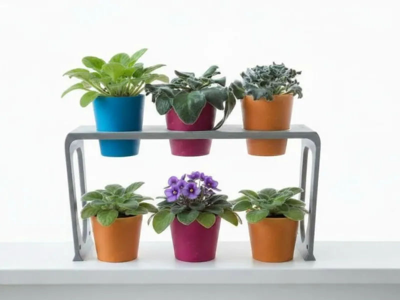 Modern Plant Stand - 3-slot version