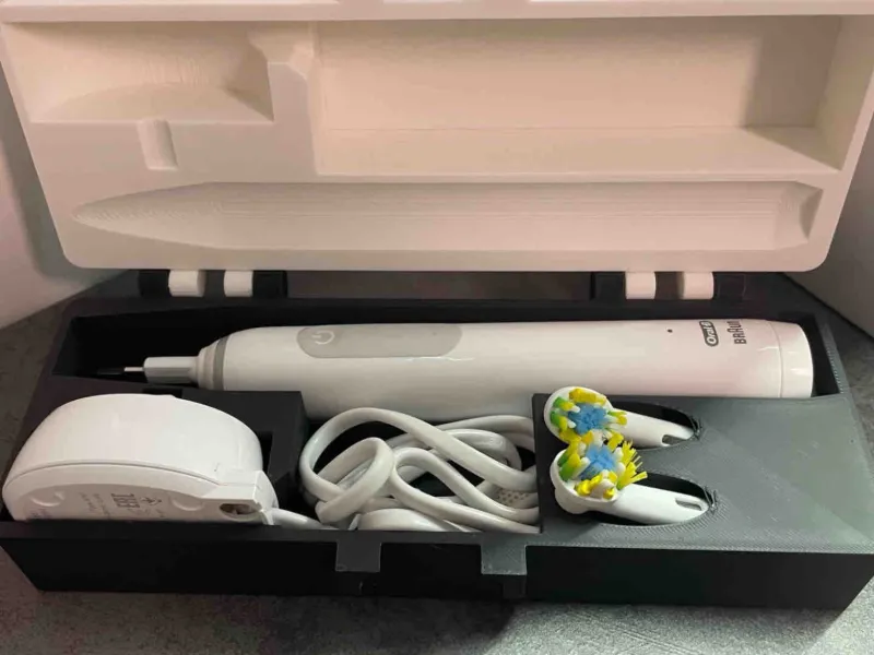 Caja para un cepillo de dientes OralB