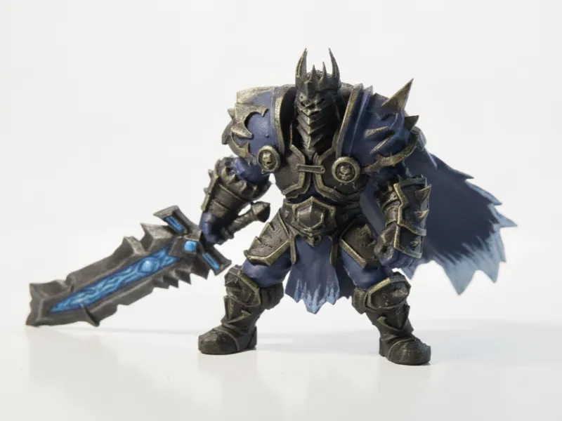 アイスウォーロード ファンタジー戦士フィギュア 3Dプリント可能