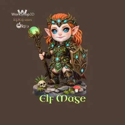 KF2 Chibi Elf RPG Figure – 75mm | Chronicles of Fallathanu