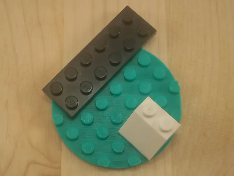Circular Plate Ø50 lego compatible