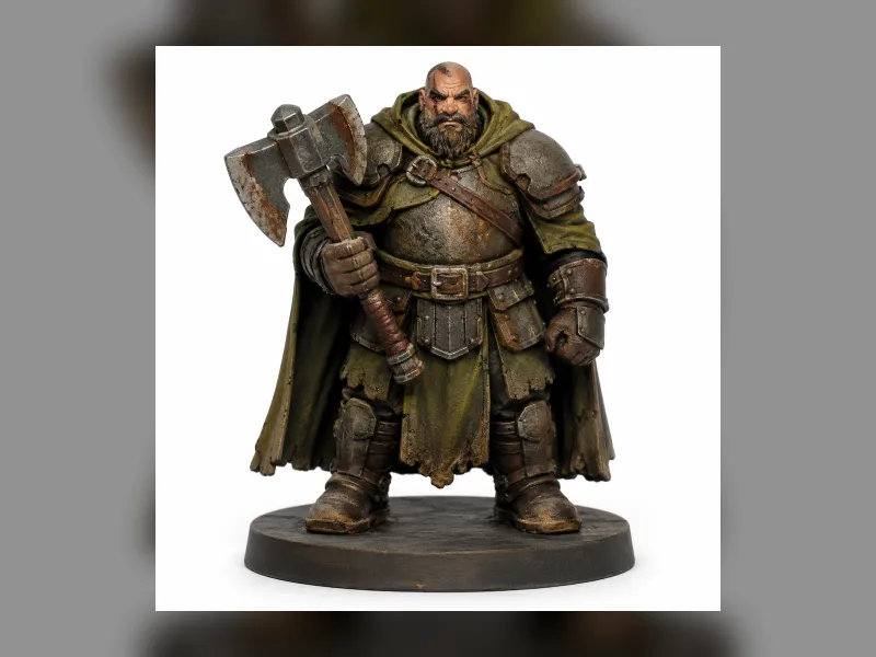 Dungeon Guard Short Heavy Axe