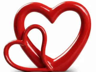 Valentine's Day heart ornament