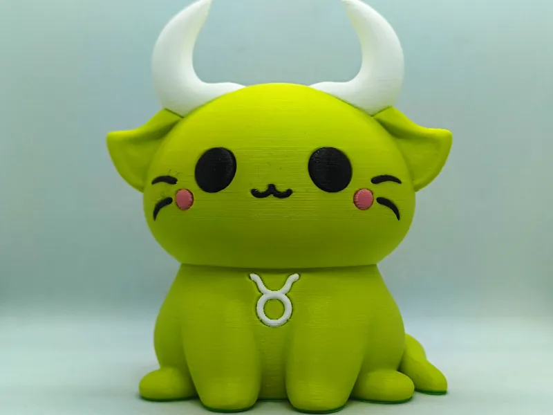 Kawaii Cat - Taurus